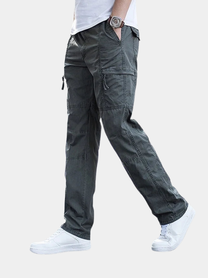 Pantalon Cargo Homme Gris Anthracite