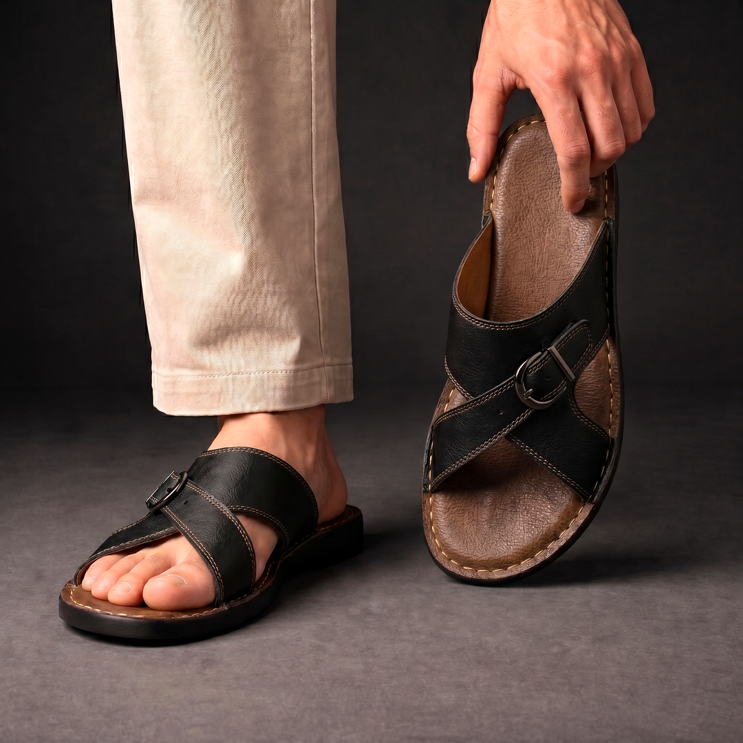 Mode Lumiére™ | Sandales en cuir