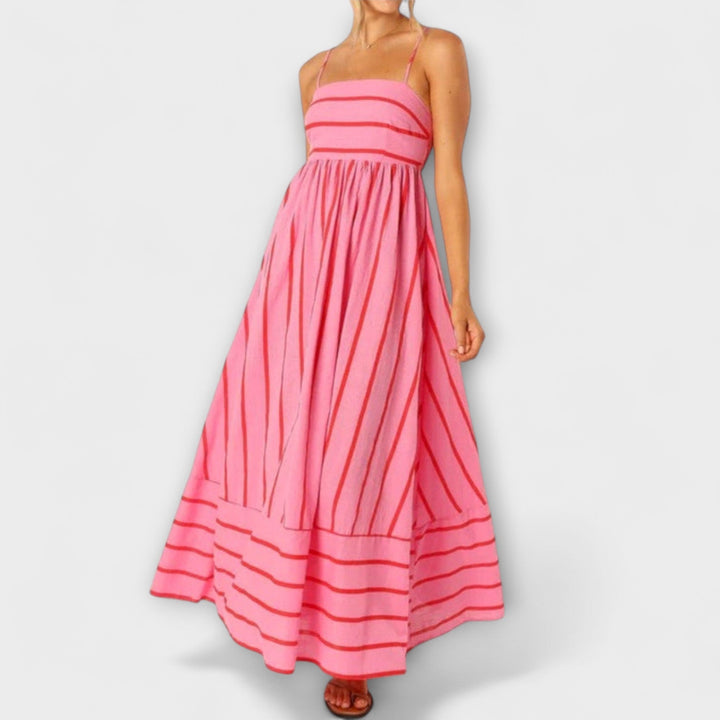 Svea - Robe maxi en Bare Bloom