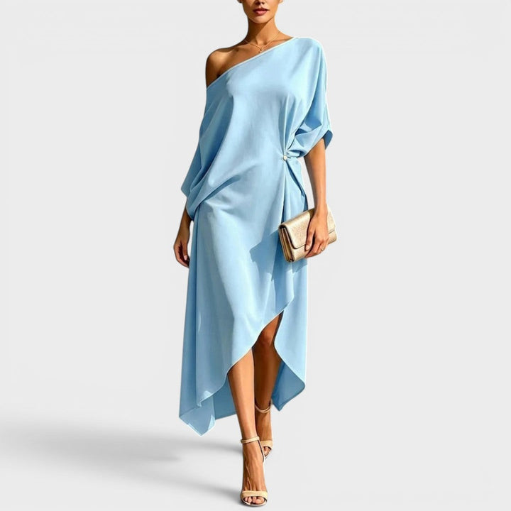 Camille | Robe asymétrique élégante