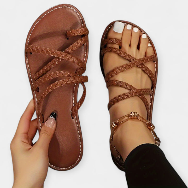 Mode Lumiére™ Sandales Décontractées pour Jours Chauds