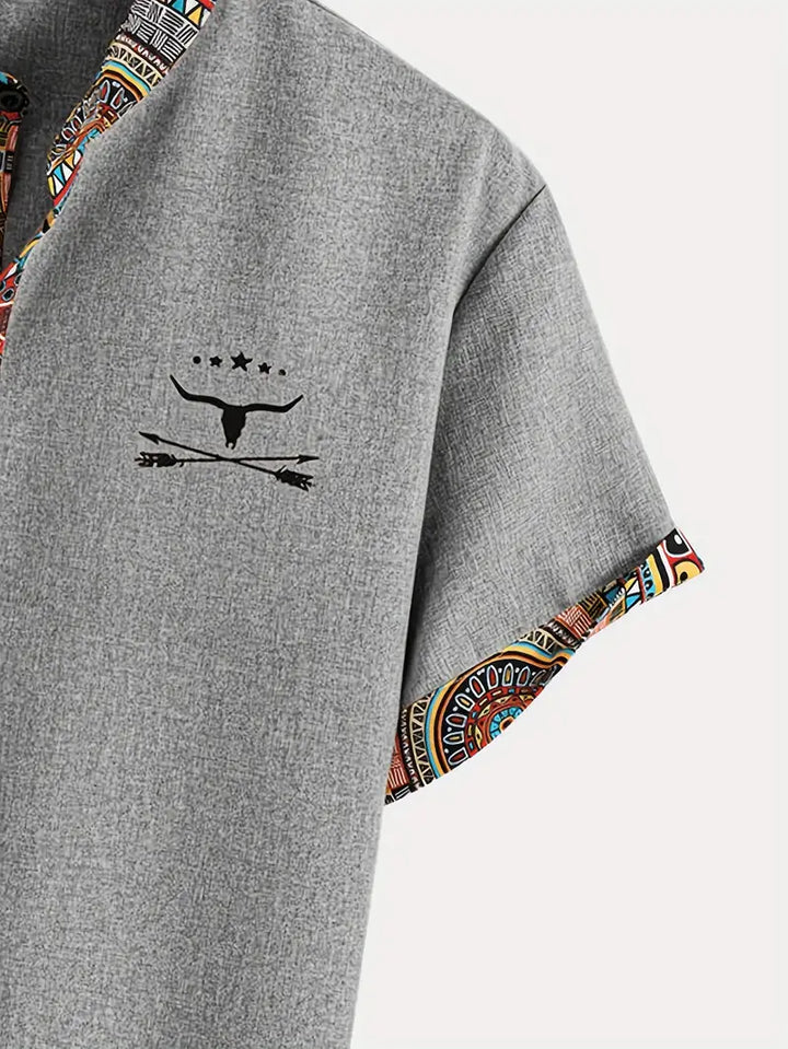 Lenoir™ | Chemise élégante à manches courtes