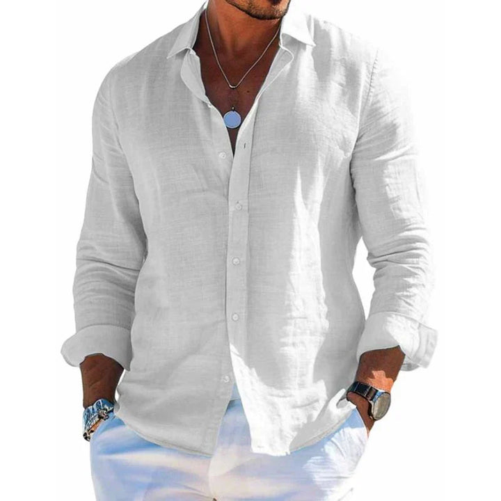 Mode Lumiére™ | Chemise élégante en tissu respirant