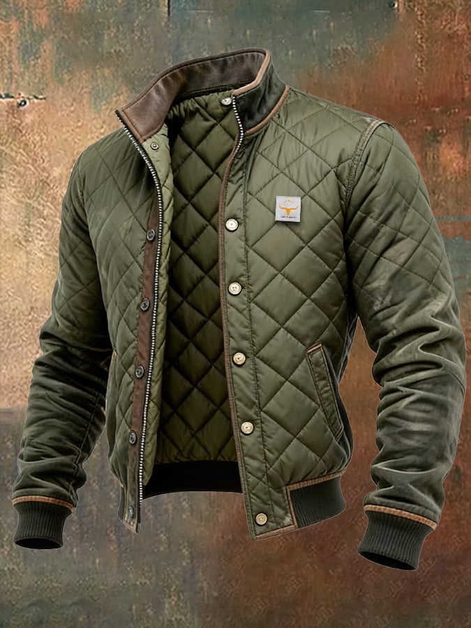 Veste Matelassée Élégante pour un Style Quotidien Confortable