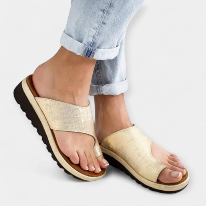Mode Lumiére™ Sandales en Cuir pour Confort et Style