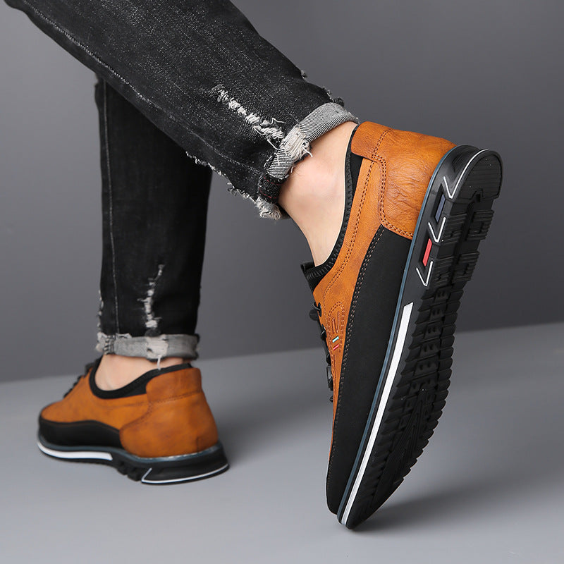 Mode Lumiere™ Chaussures Casual Premium Bicolores Confort Élégance