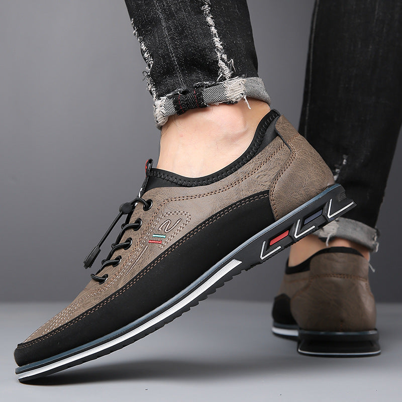 Mode Lumiere™ Chaussures Casual Premium Bicolores Confort Élégance