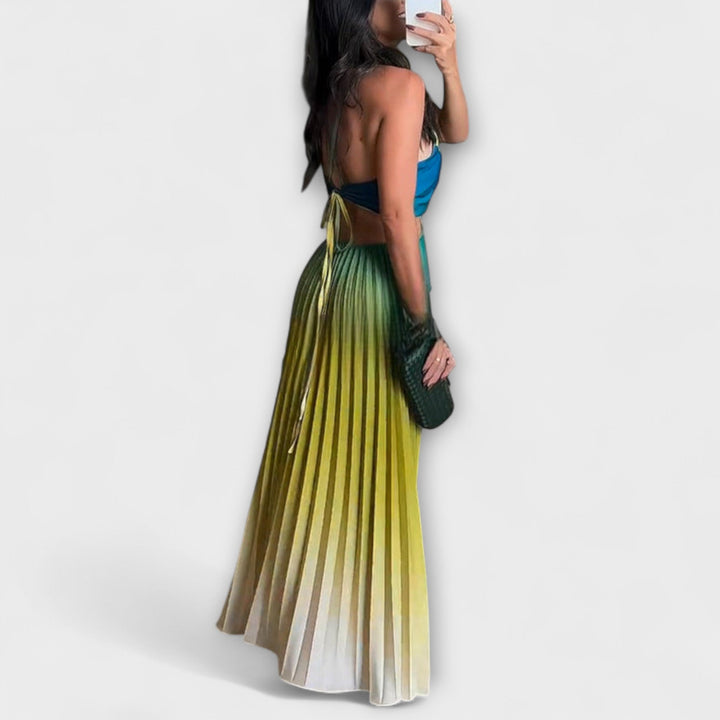 Haven - Robe Maxi Sans Manches Tie-Dye