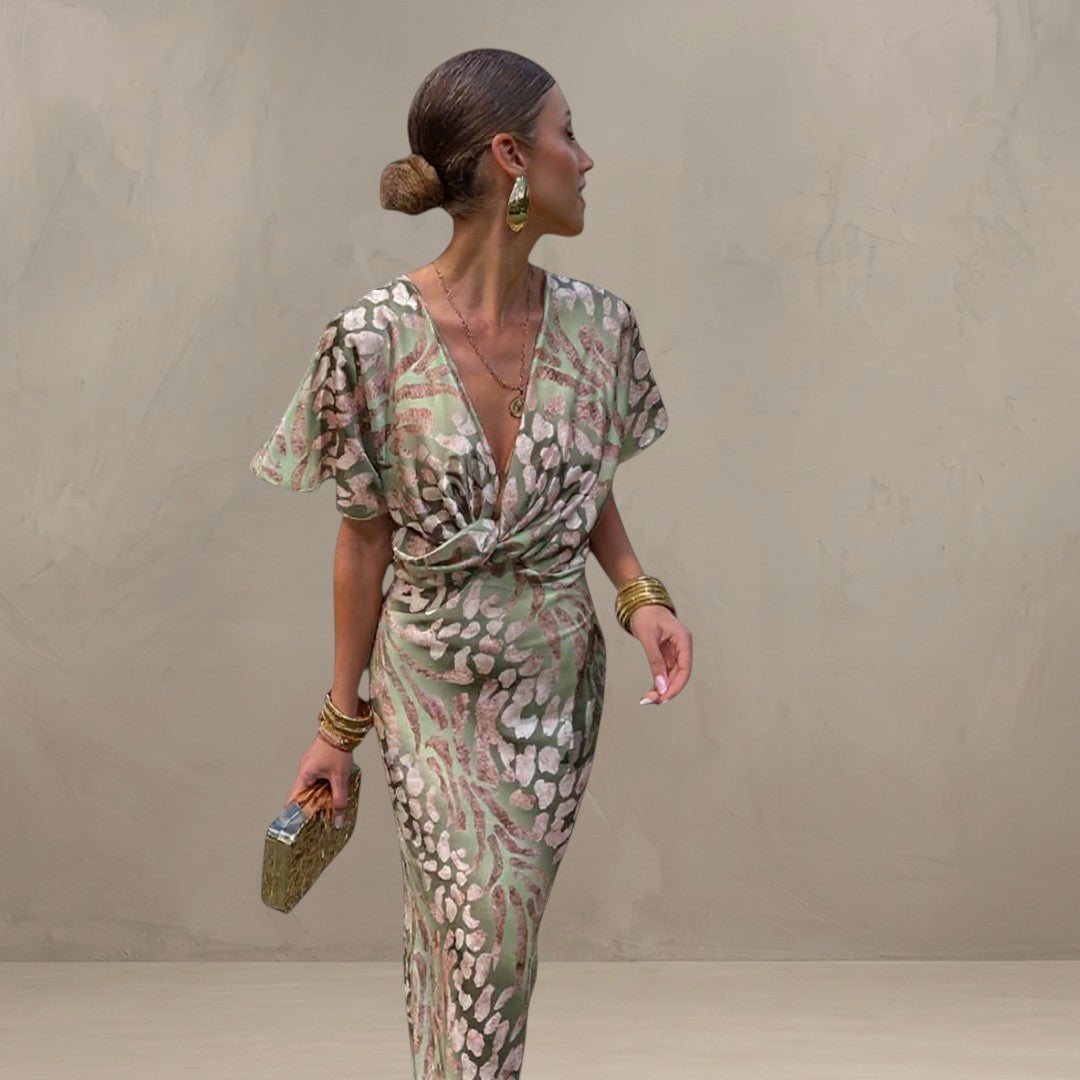 CLARANDRA | ROBE MIDI EN CUIVRE