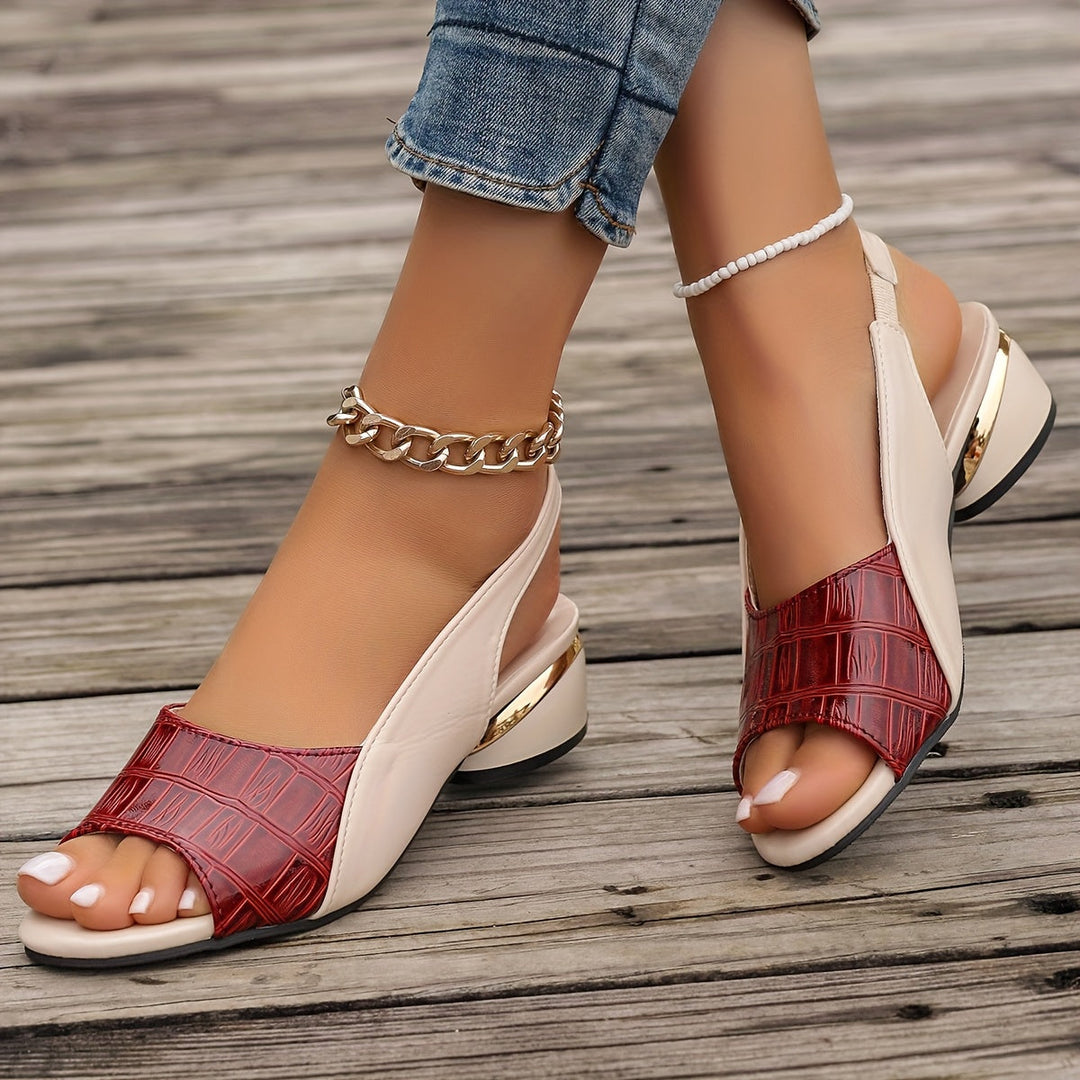 Mode Lumiére™ | Sandales Élégantes Confort Charlotte