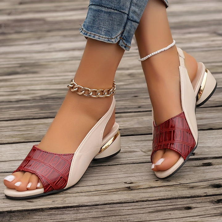 Mode Lumiére™ | Sandales Élégantes Confort Charlotte