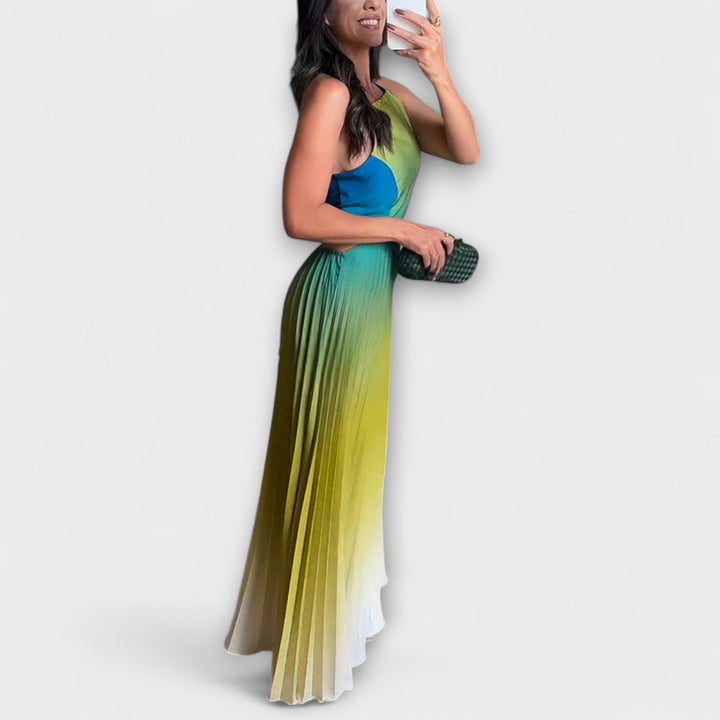 Haven - Robe Maxi Sans Manches Tie-Dye