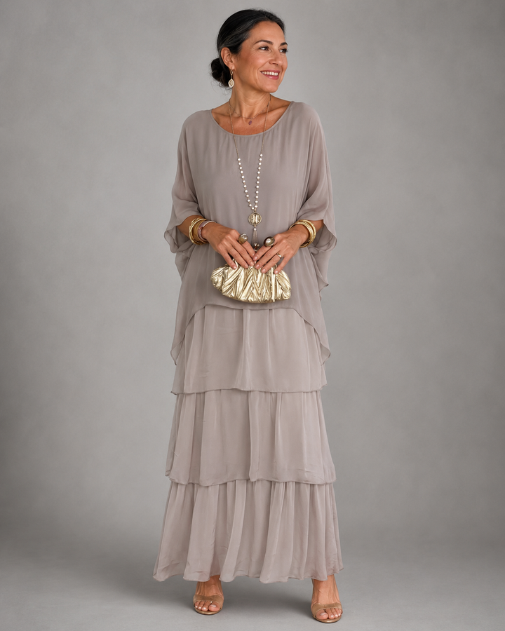 Mode Lumiére | Robe longue élégante et fluide