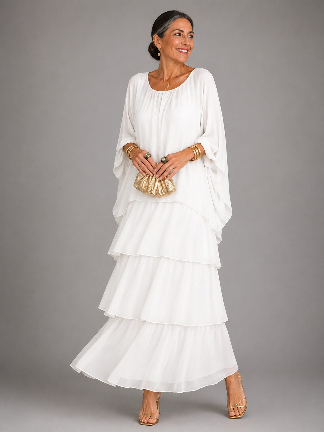 Mode Lumiére | Robe longue élégante et fluide