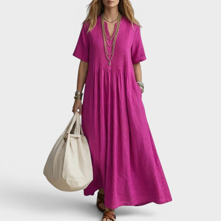 Salomé | Robe plissée légère