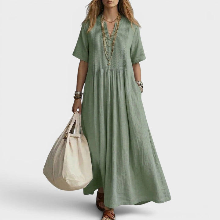 Salomé | Robe plissée légère