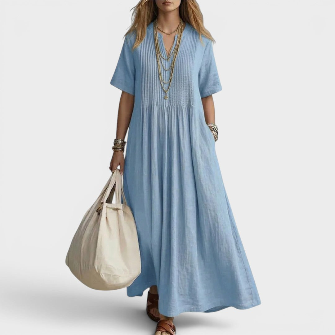 Salomé | Robe plissée légère