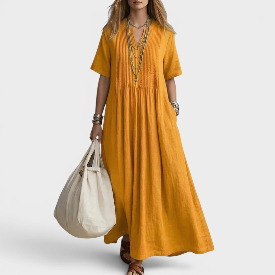 Salomé | Robe plissée légère