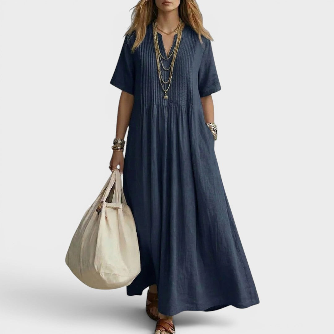 Salomé | Robe plissée légère