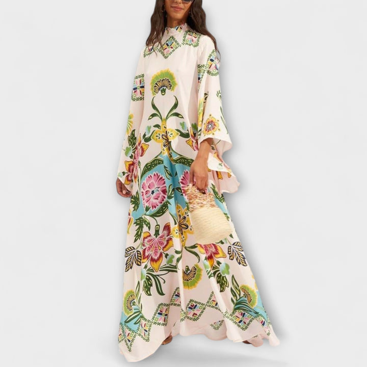 Lisa - Robes maxi élégantes avec motif floral et design décontracté