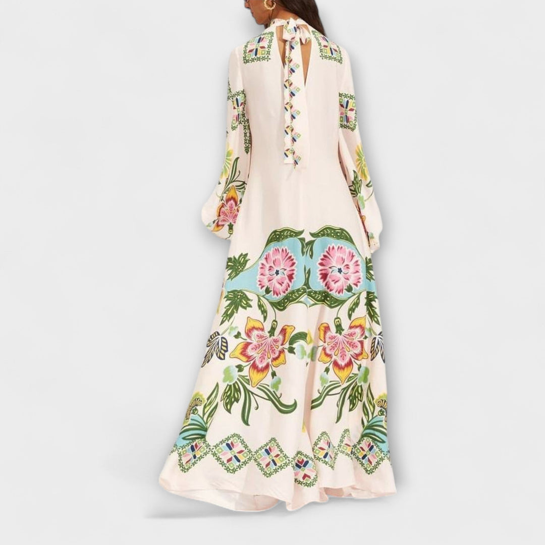 Lisa - Robes maxi élégantes avec motif floral et design décontracté