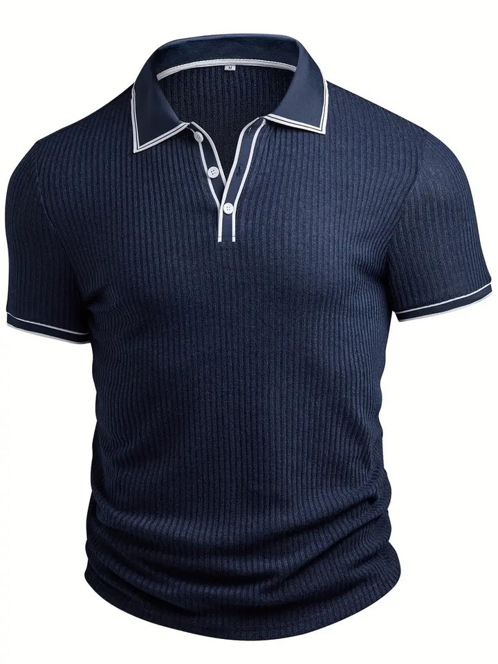 Mode Lumiére™| Polo élégant à manches courtes