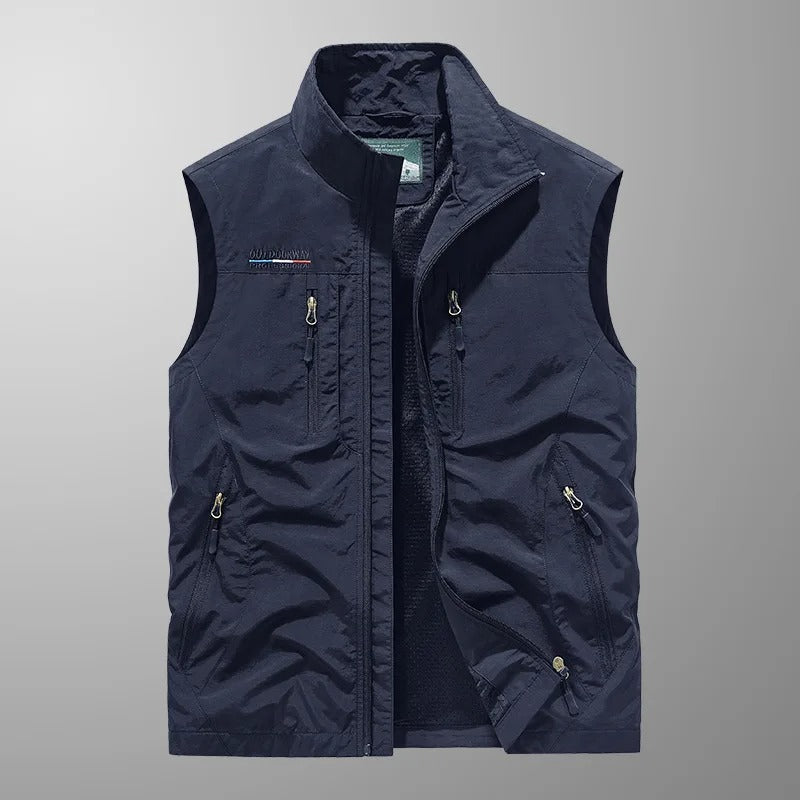 Mode Lumiére™ | Gilet zippé d’extérieur pour homme
