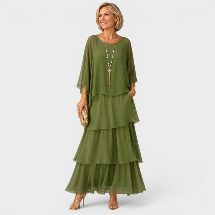 Lara | Robe longue fluide élégante