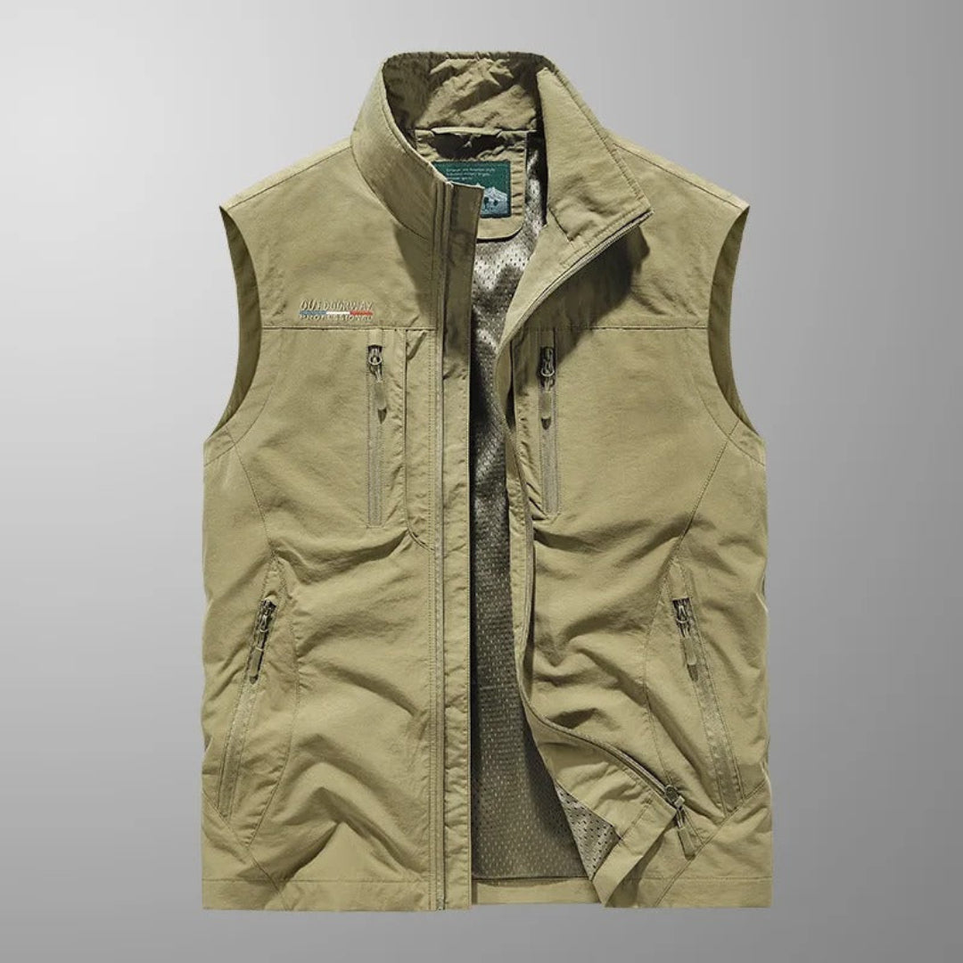 LAURENT MONACO | VESTE UTILE ZIPPÉE POUR HOMMES