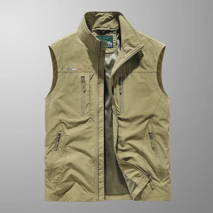 LAURENT MONACO | VESTE UTILE ZIPPÉE POUR HOMMES