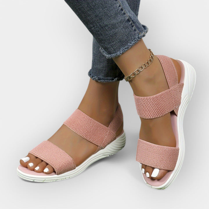 Mode Lumiére™ Sandales élastiques confortables