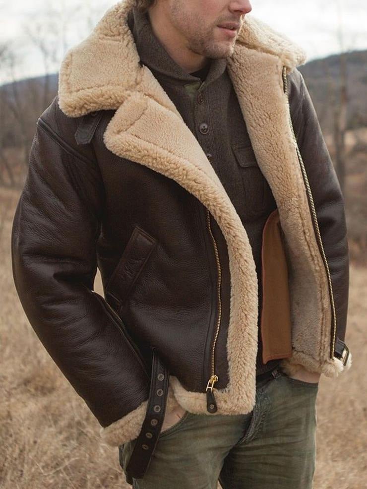 Blouson Iconique Doublé pour un Style Authentique Homme