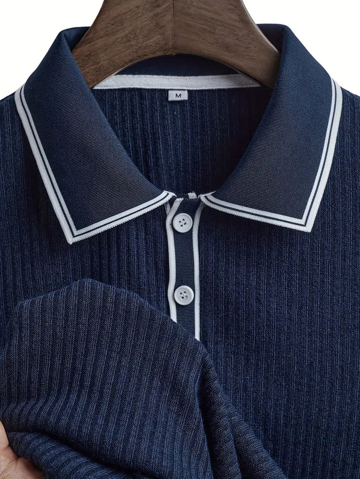 Mode Lumiére™| Polo élégant à manches courtes