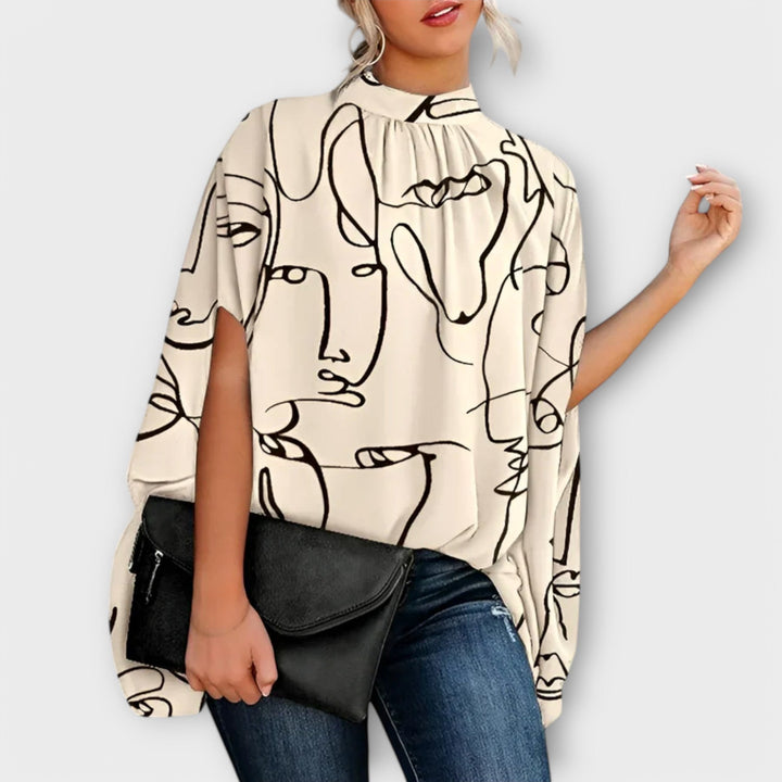 Jacqueline - Blouse de soirée polyvalente