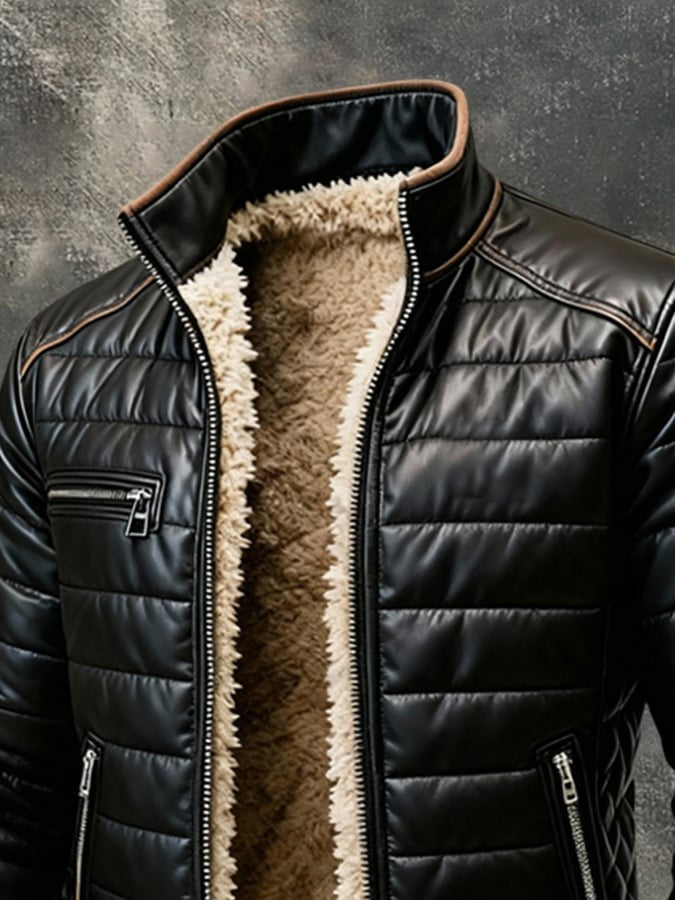Veste doublée premium pour un confort hivernal moderne