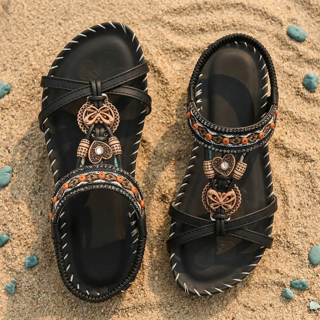 Mode Lumiére™ | Sandales Bohèmes Confort Margot