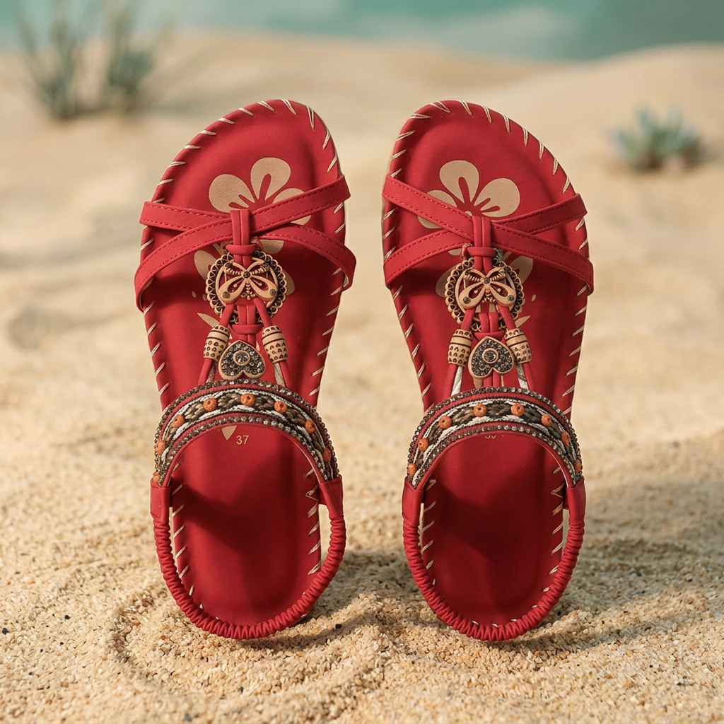 Mode Lumiére™ | Sandales Bohèmes Confort Margot