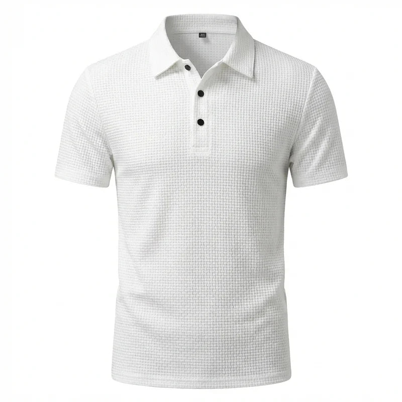 Éliot™ | Polo Texturé Homme — Léger, respirant, impeccable