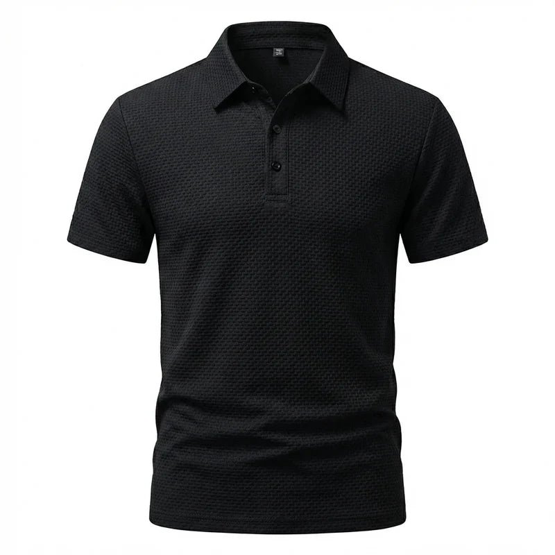 Éliot™ | Polo Texturé Homme — Léger, respirant, impeccable