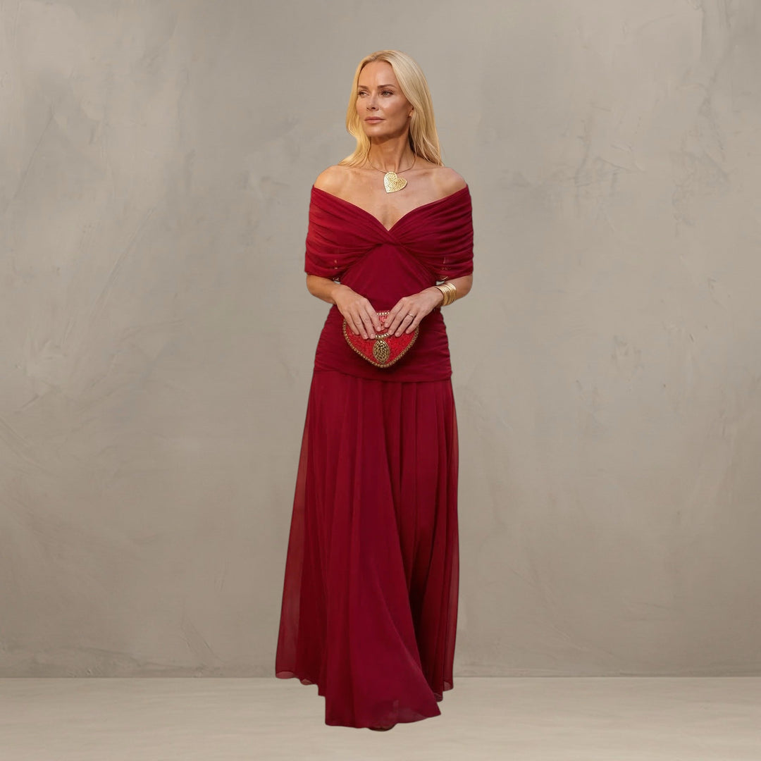 Mode Lumiére™ FLORENDRA | ROBE MAXI FLORALE