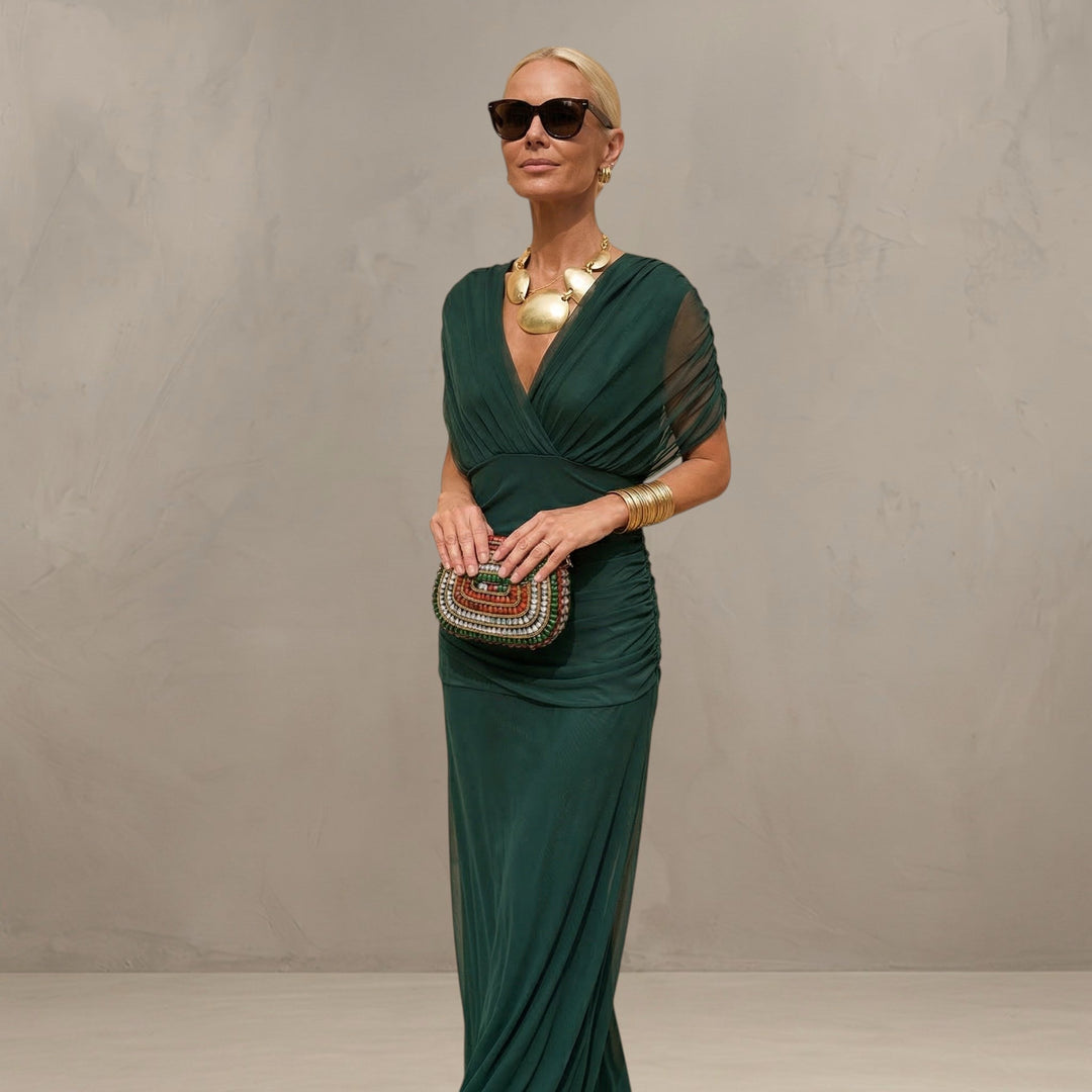 Mode Lumiére™ FLORENDRA | ROBE MAXI FLORALE