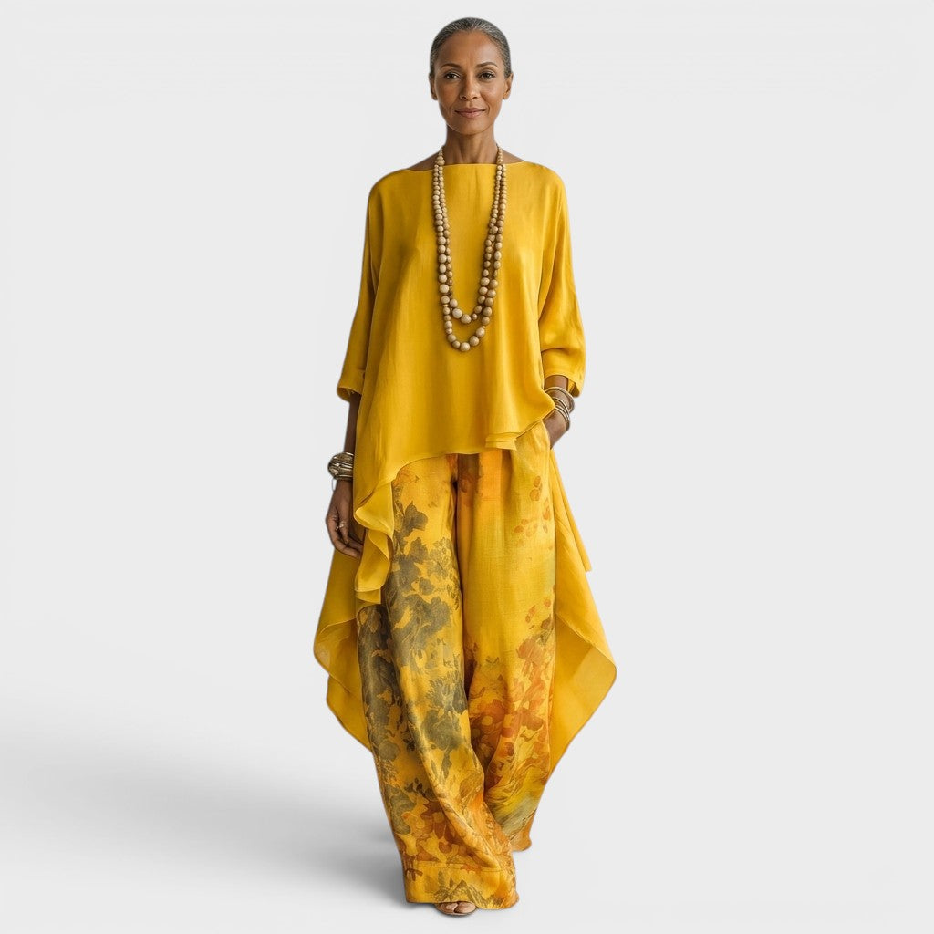 Capucine | Ensemble asymétrique élégant