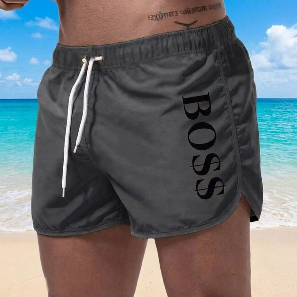 Mode Lumiére™ l | Short de Bain Élégant Boss