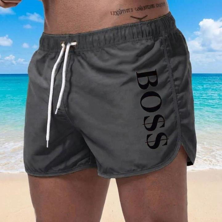 Mode Lumiére™ l | Short de Bain Élégant Boss