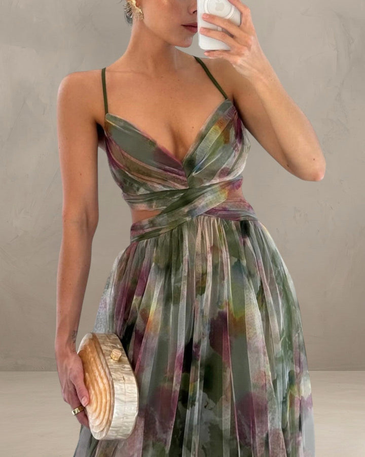 GRACE | ROBE ROMANTIQUE À COUCHES TRANSLUCIDES