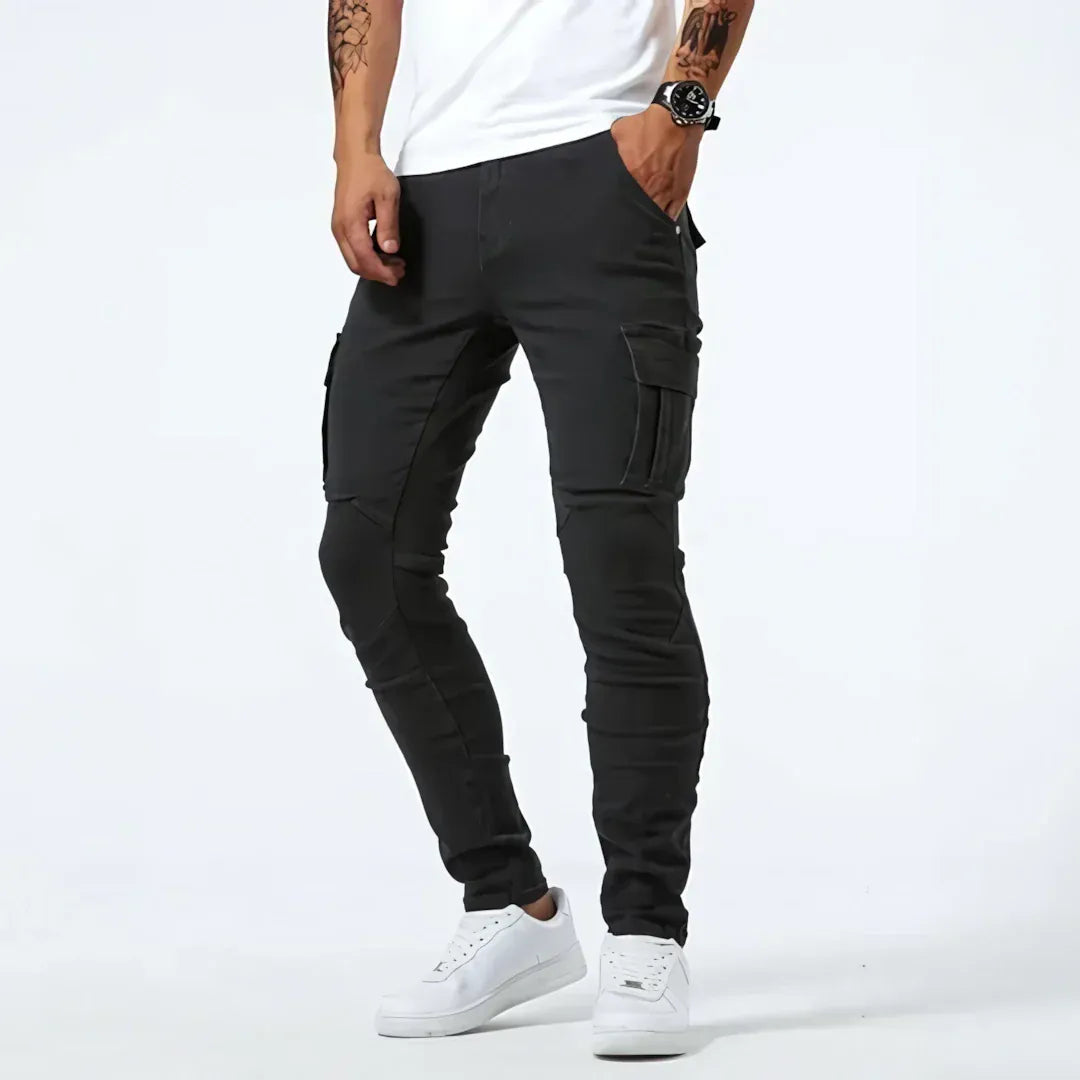 Mode Lumiére™  | Jean cargo moderne pour homme