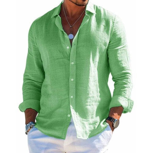 Mode Lumiére™ | Chemise élégante en tissu respirant