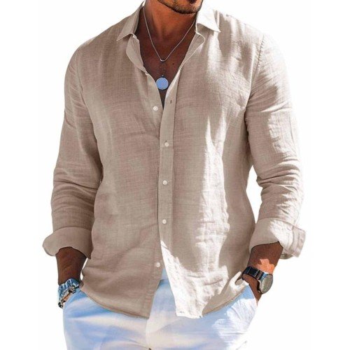 Mode Lumiére™ | Chemise élégante en tissu respirant