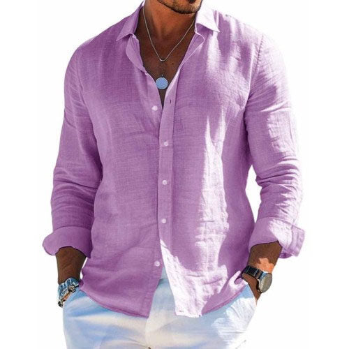 Mode Lumiére™ | Chemise élégante en tissu respirant