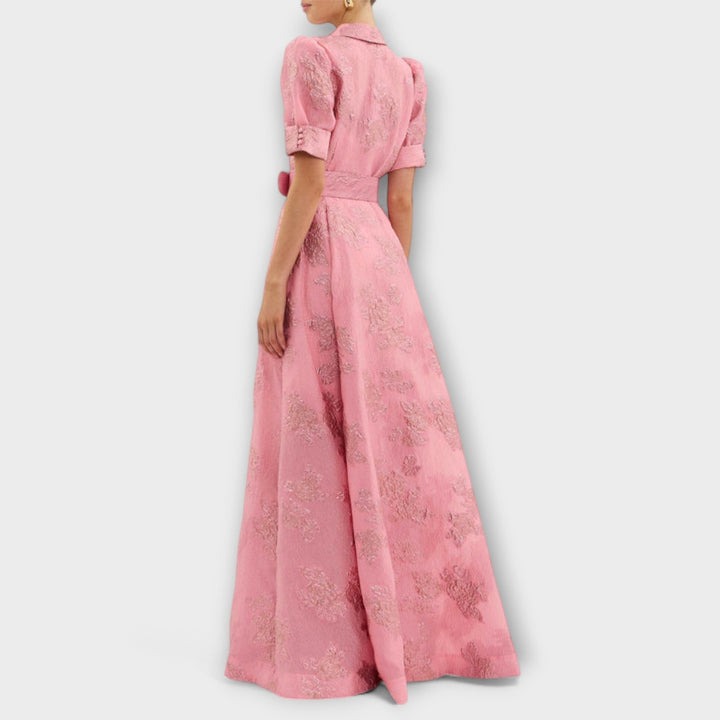 Anabella - Robe à manches courtes froncées